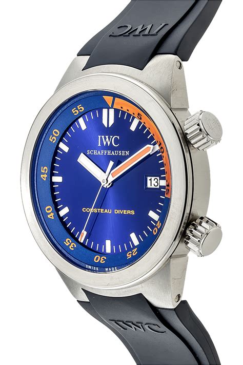 iwc cousteau diver for sale|IWC aquatimer cousteau reviews.